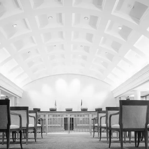 Iowa courtrooms cover